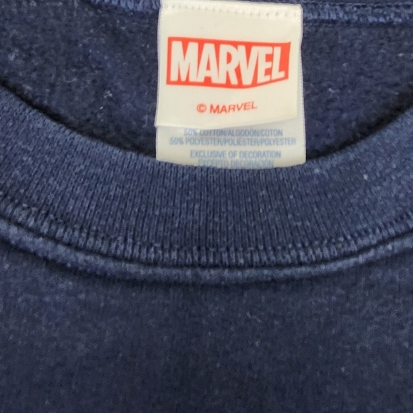 Marvel Avengers Jerzees Nublend Crewneck Sweater. - Picture 3 of 5
